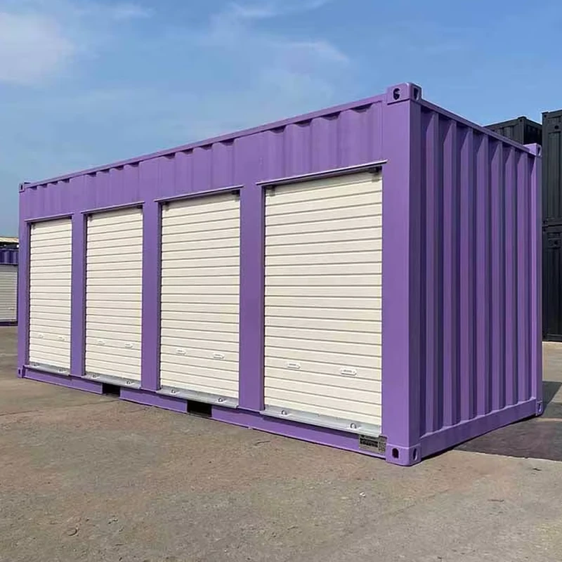 Roll Shutter Atea Auto-biltegiratzeko edukiontzia